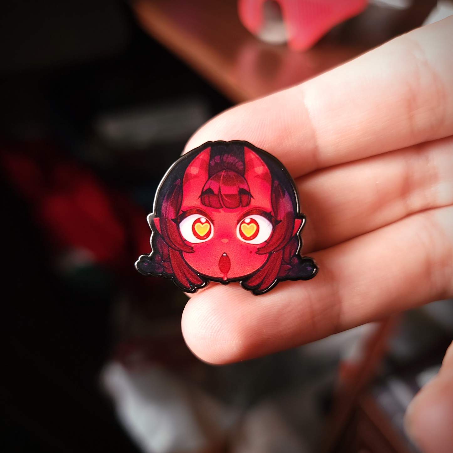 Meru the Succubus | Hard Enamel Pin