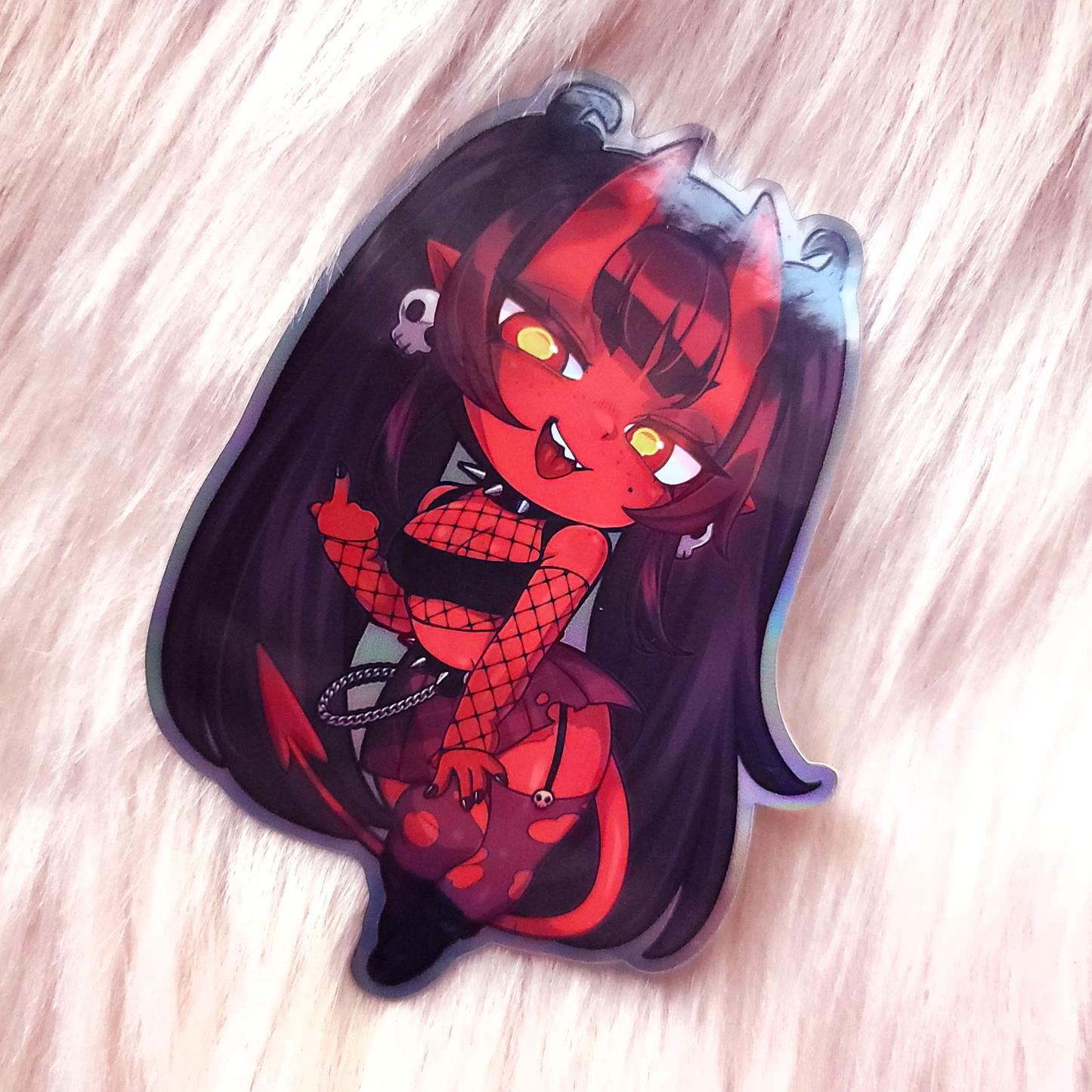 Meru the Succubus | 3-4 inch Sticker