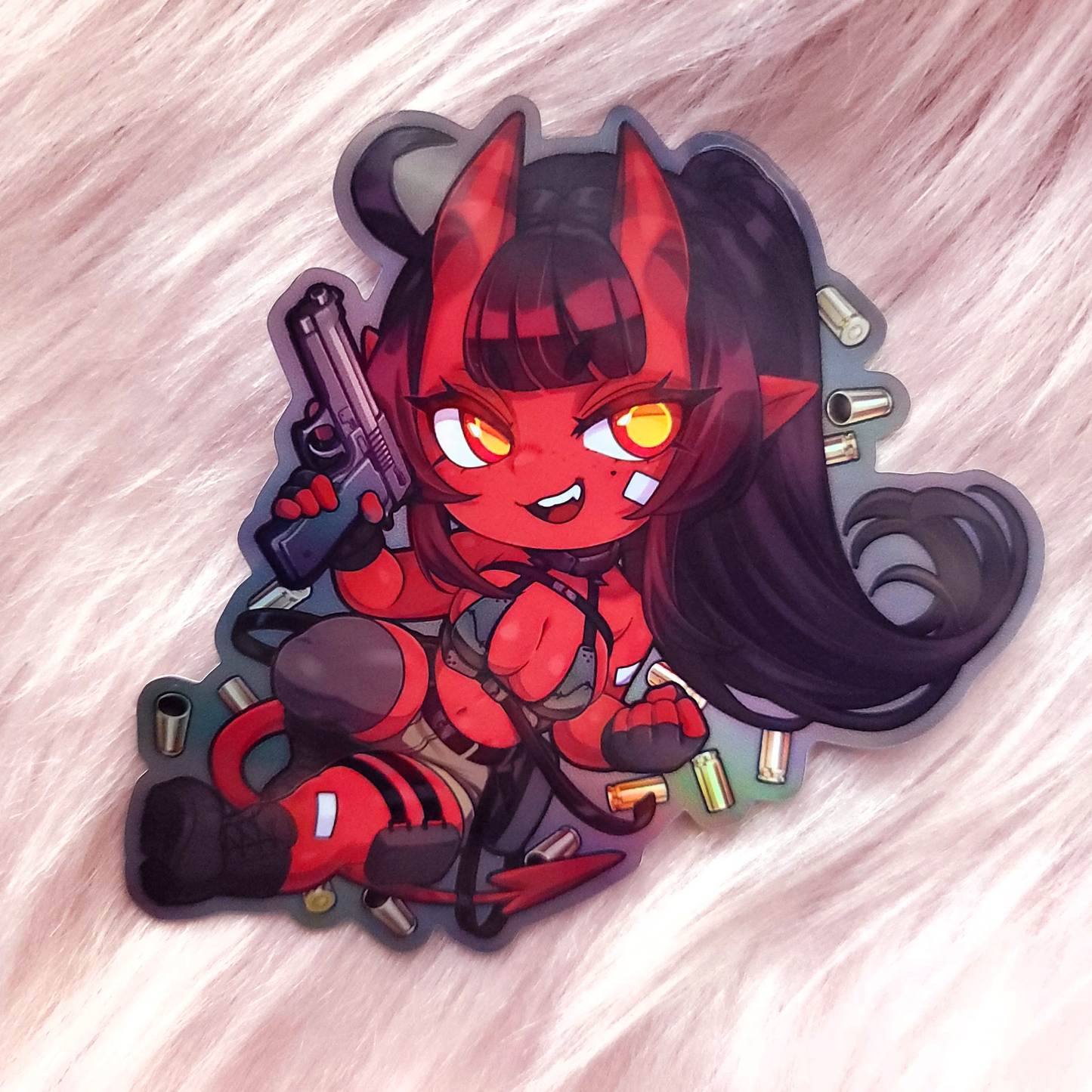 Meru the Succubus | 3-4 inch Sticker