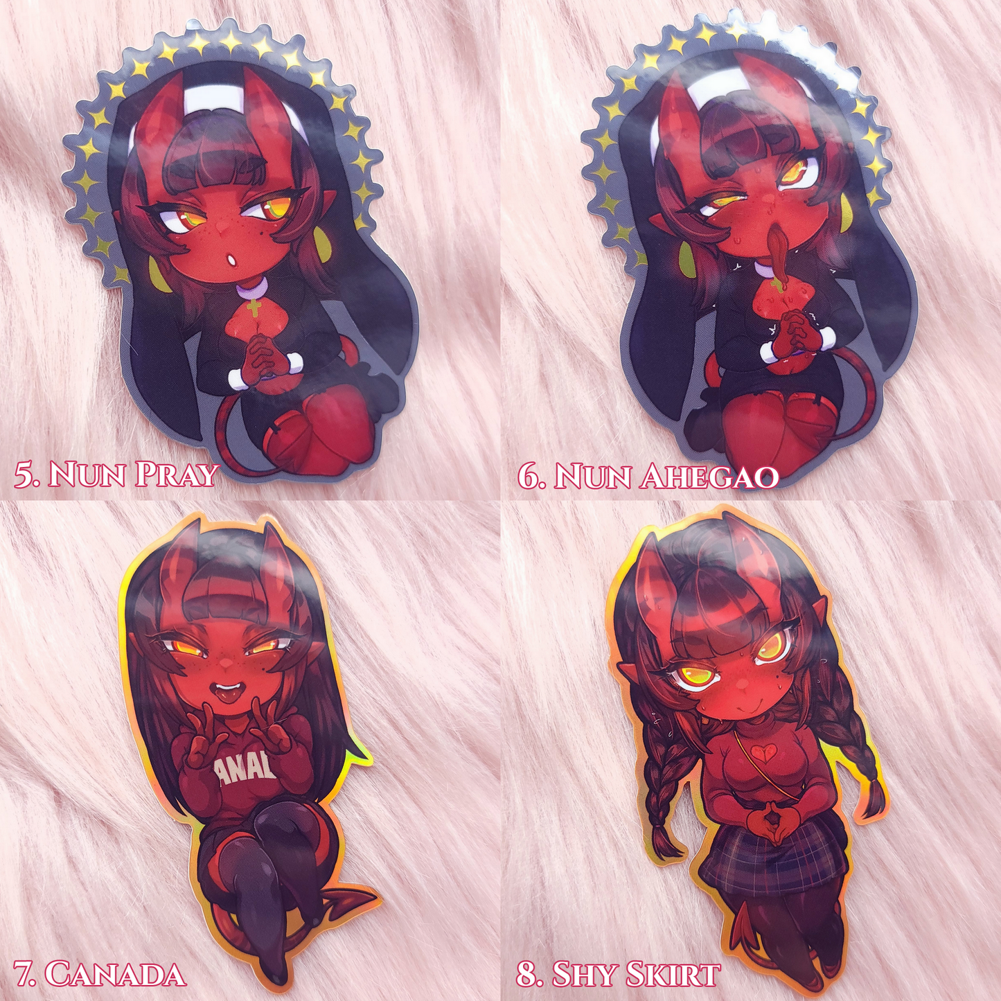 Meru the Succubus | 3-4 inch Sticker