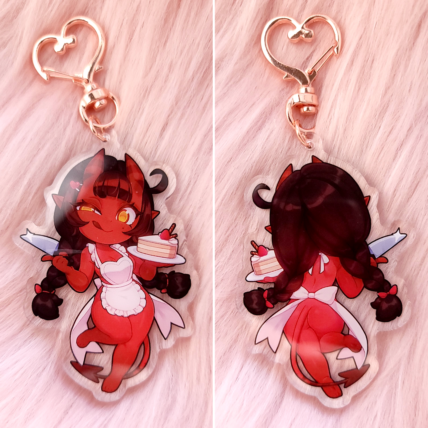 Meru the Succubus | Acrylic Keychain