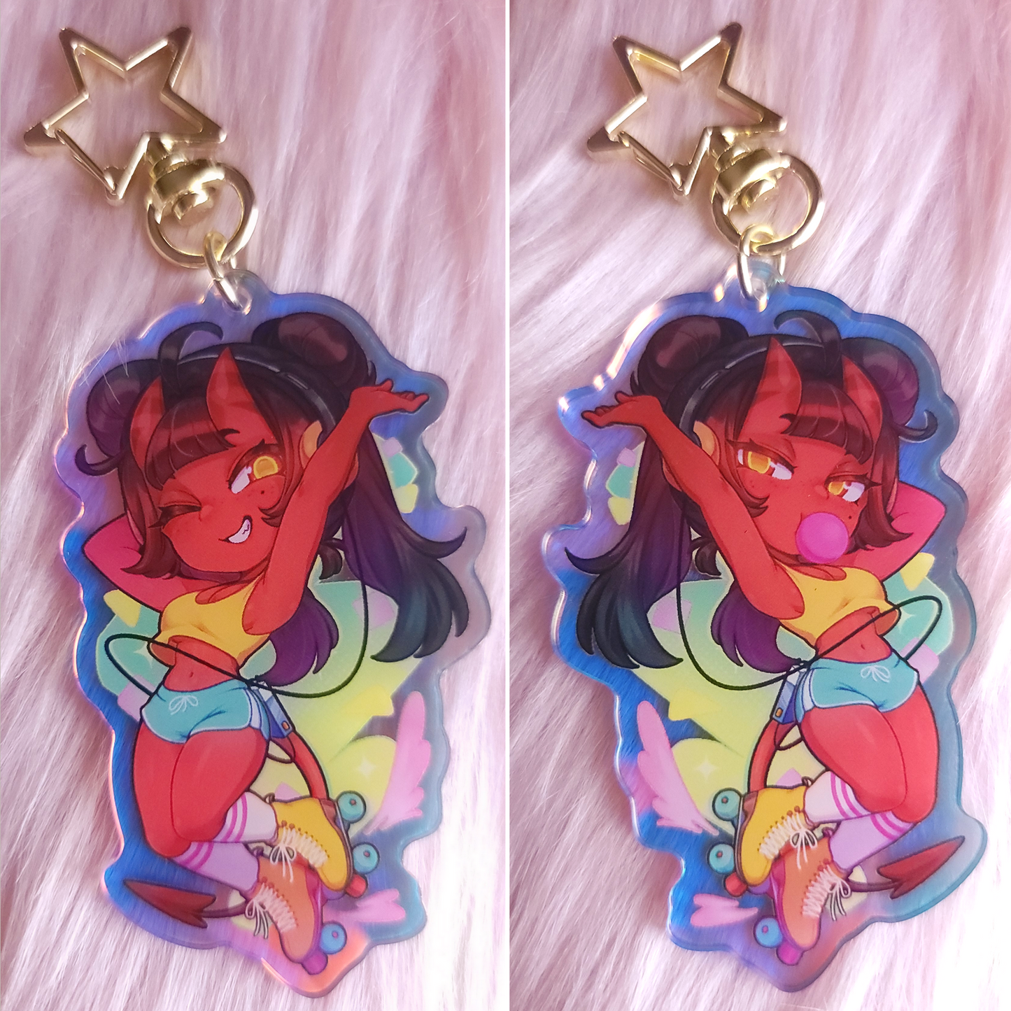 Meru the Succubus | Acrylic Keychain