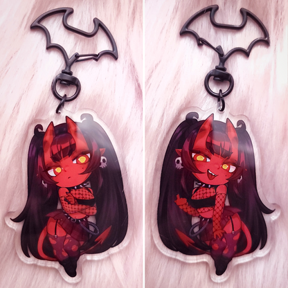 Meru the Succubus | Acrylic Keychain