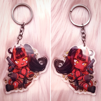 Meru the Succubus | Acrylic Keychain