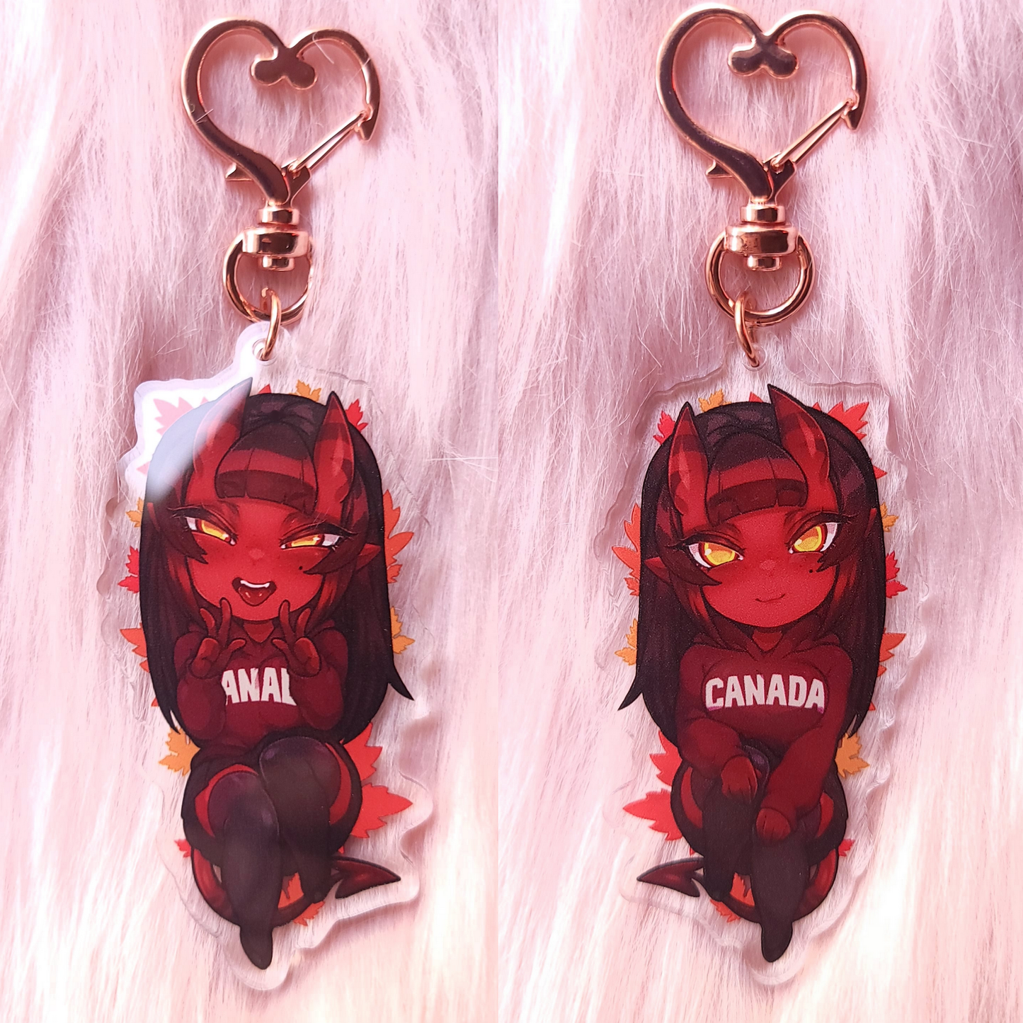 Meru the Succubus | Acrylic Keychain