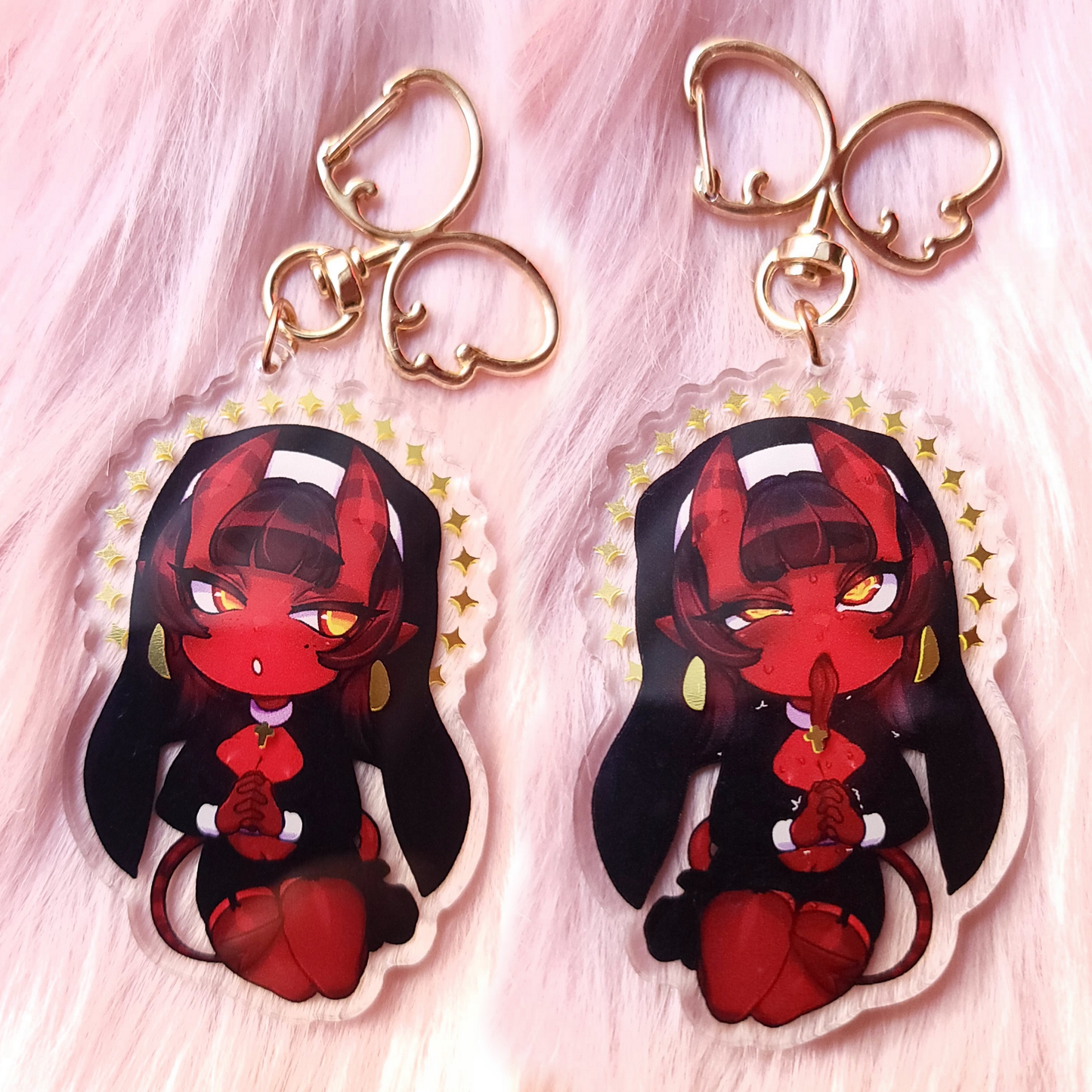Meru the Succubus | Acrylic Keychain