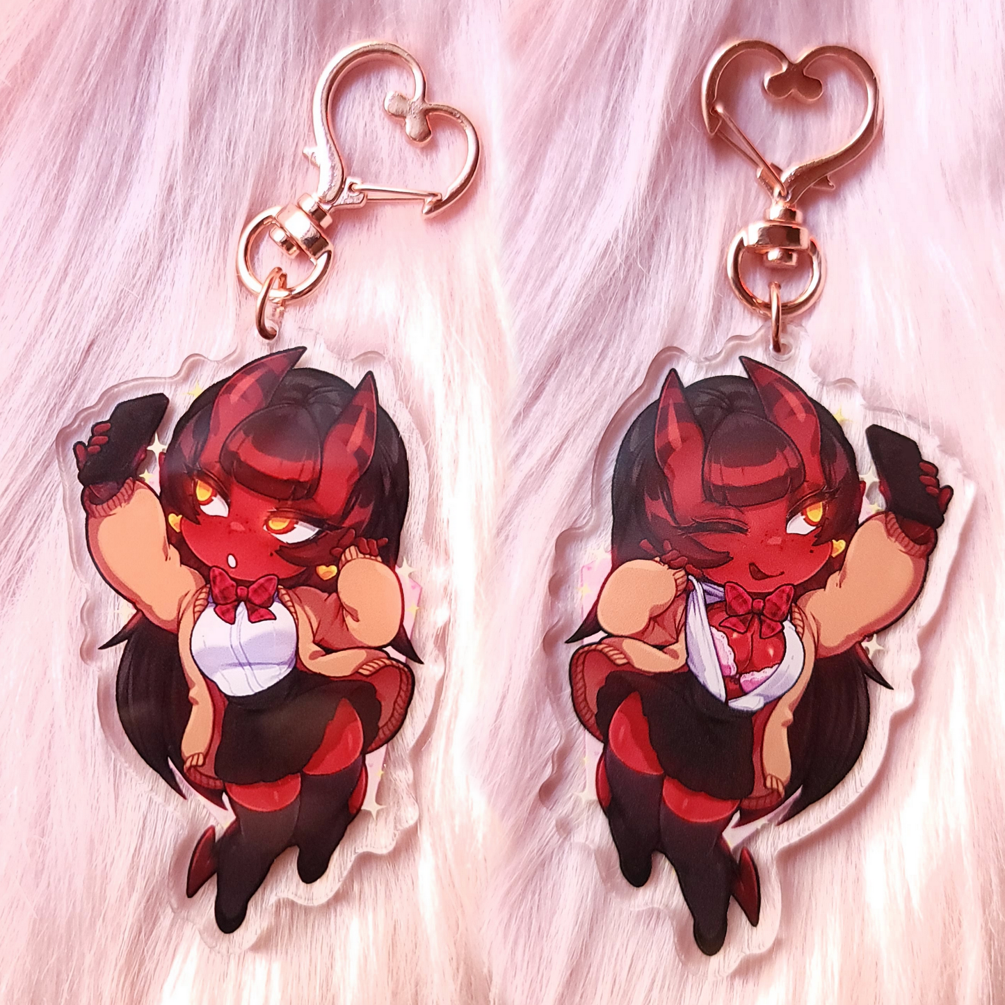 Meru the Succubus | Acrylic Keychain