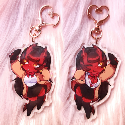 Meru the Succubus | Acrylic Keychain