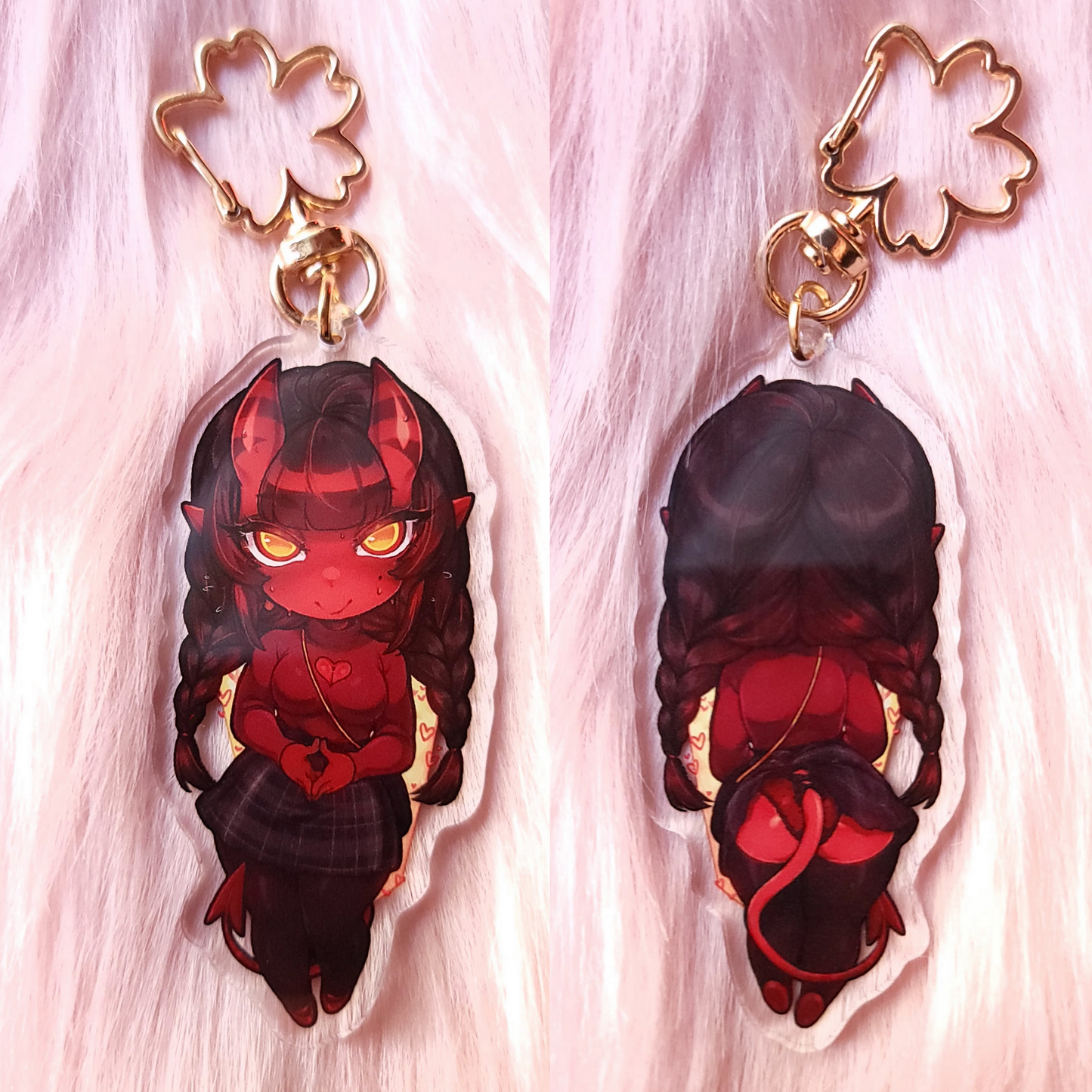 Meru the Succubus | Acrylic Keychain