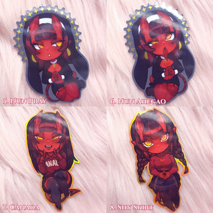 Meru the Succubus | 3-4 inch Sticker