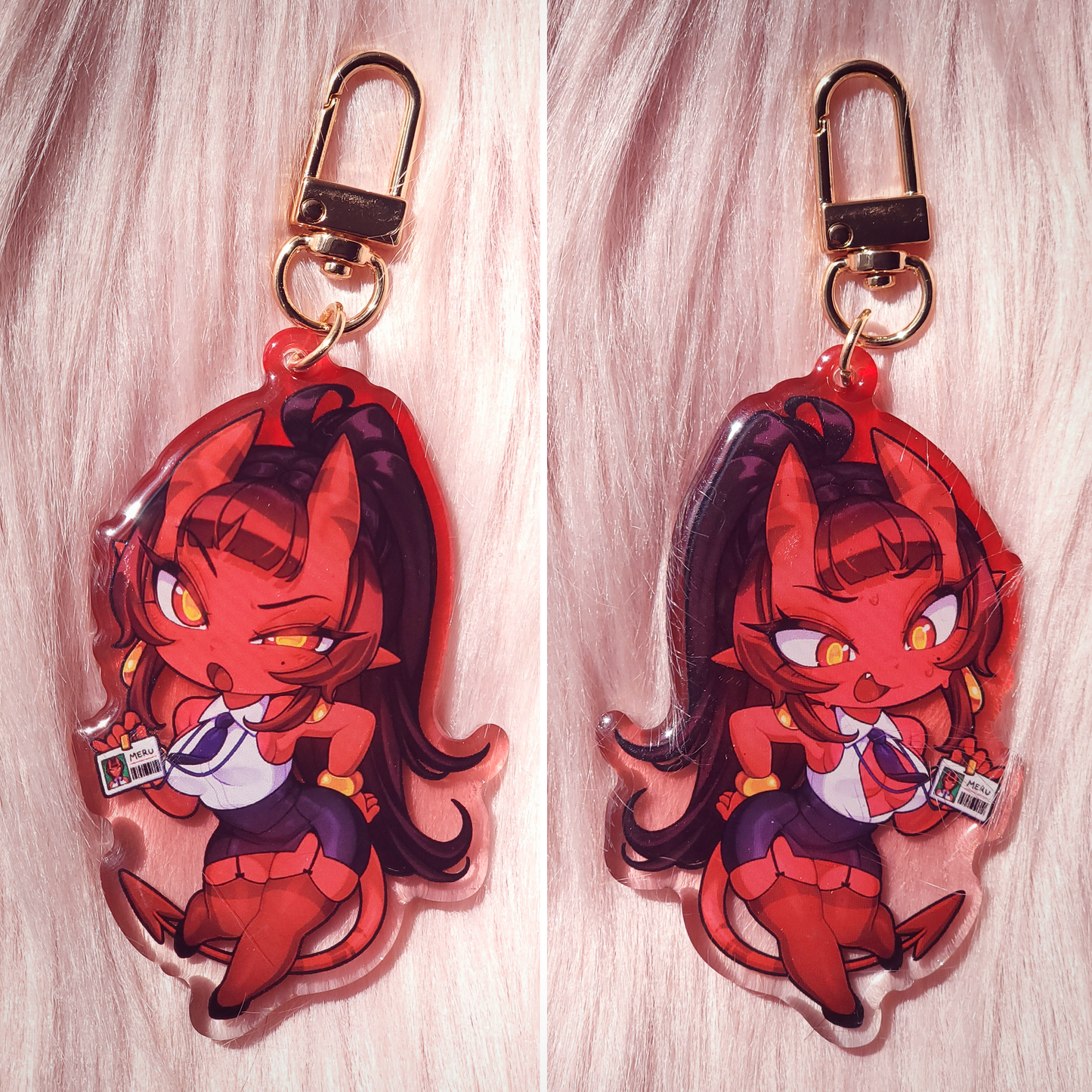Meru the Succubus | Acrylic Keychain